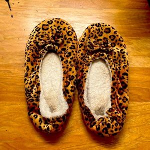 Well worn slippers